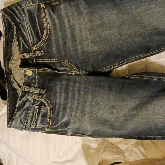 women's jeans, silver jeans co., slim boot cut, size 25x33 - Picture 1 of 4